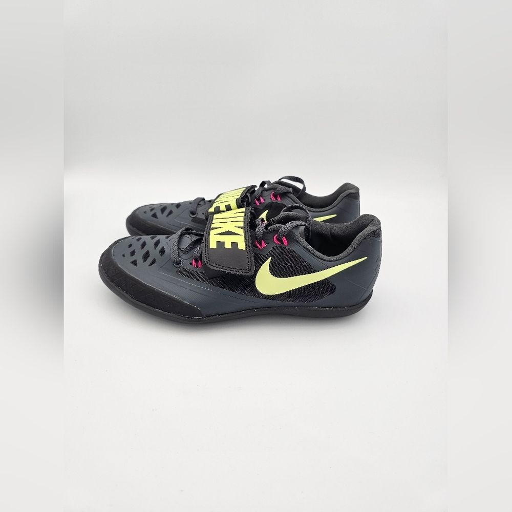 Size 5.5 - Nike Zoom SD 4 Anthracite Fierce Pink Track & Field Throwing Shoes